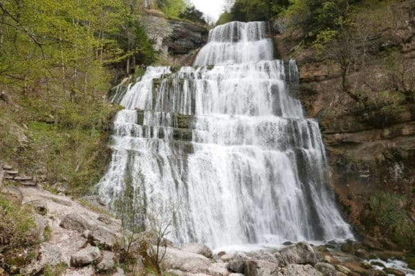 À la découverte de la cascade du hérisson