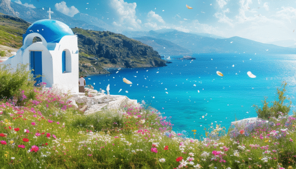 Découvrez comment je ressens la température en Grèce en mai, un véritable enchantement !