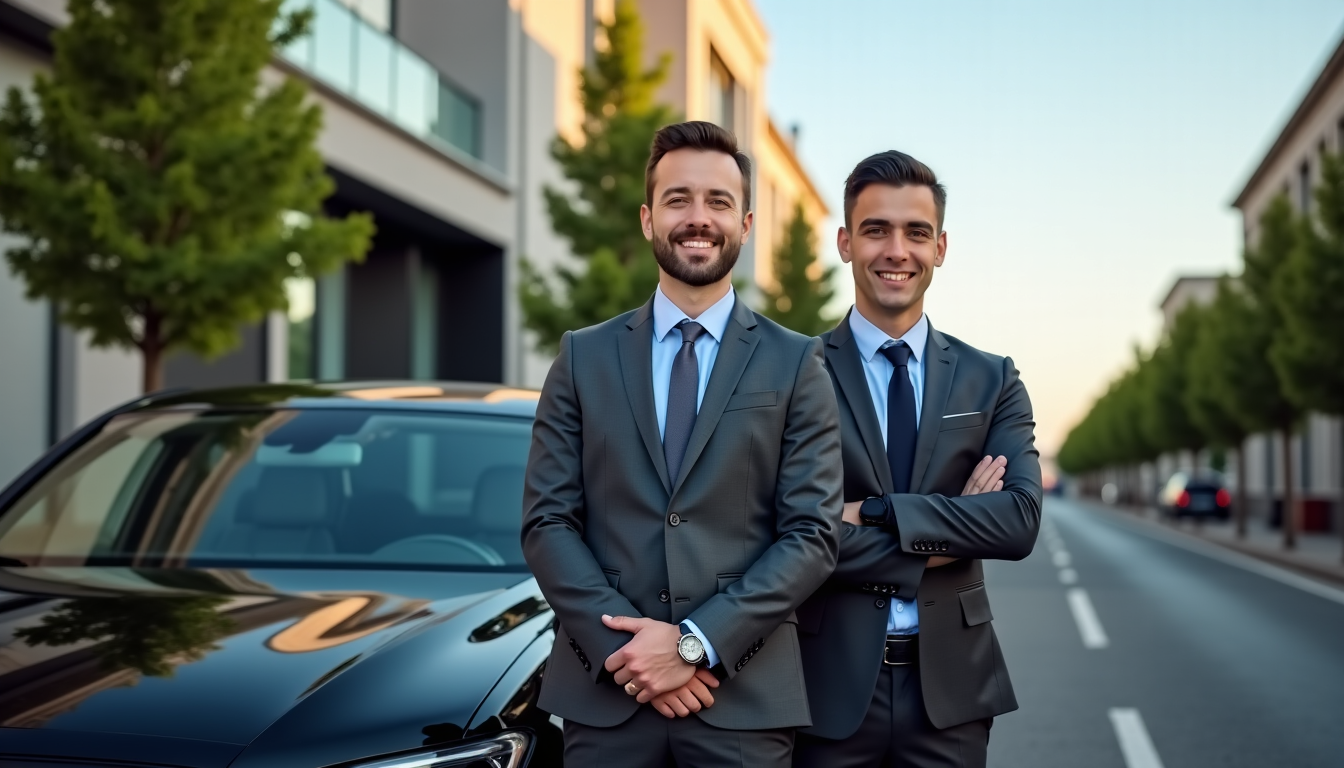 Illustration : la région nantaise génère une demande variée en — choisir un chauffeur privé fiable avec un vtc nantes ?